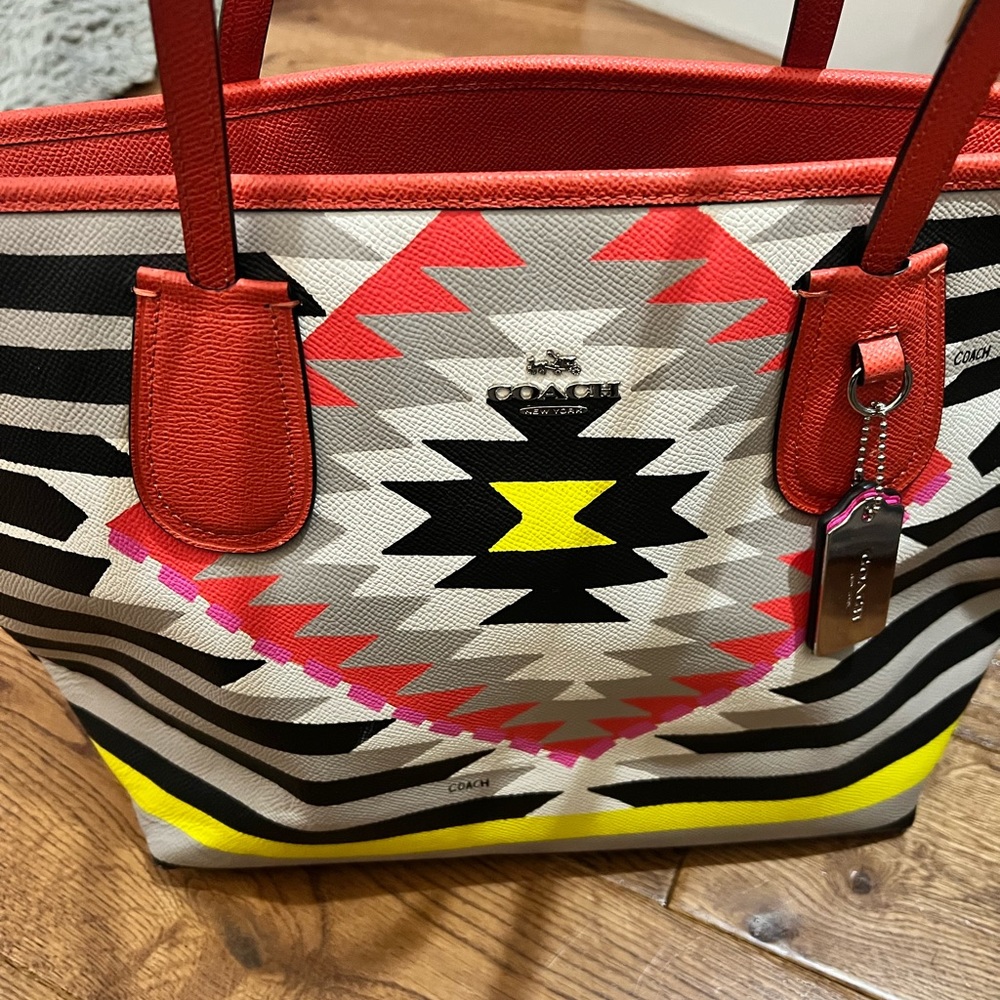 Coach Tribal Tote Bag
